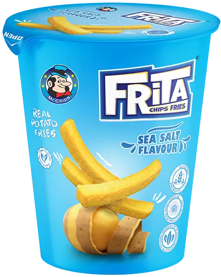 Frita Chips Fries Sea Salt