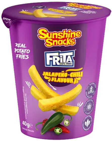 Frita Chips Fries b'Togħma ta' Jalapeño Chili
